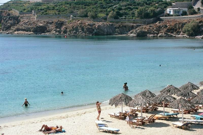 Mina Beach Agios Stefanos  Bagian luar foto