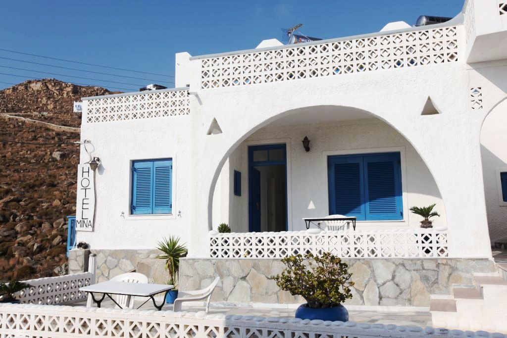 Mina Beach Agios Stefanos  Bagian luar foto