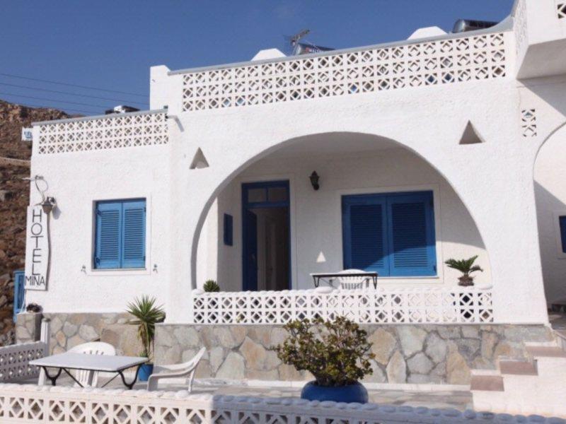 Mina Beach Agios Stefanos  Bagian luar foto